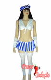 Marinheira de blusa e saia