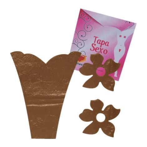 Tapa sexo comestível - sabor chocolate