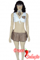 Executiva de blusa e saia